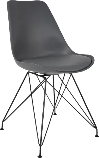 WL-Living Ozzy dizajnová stolička - Sivá
